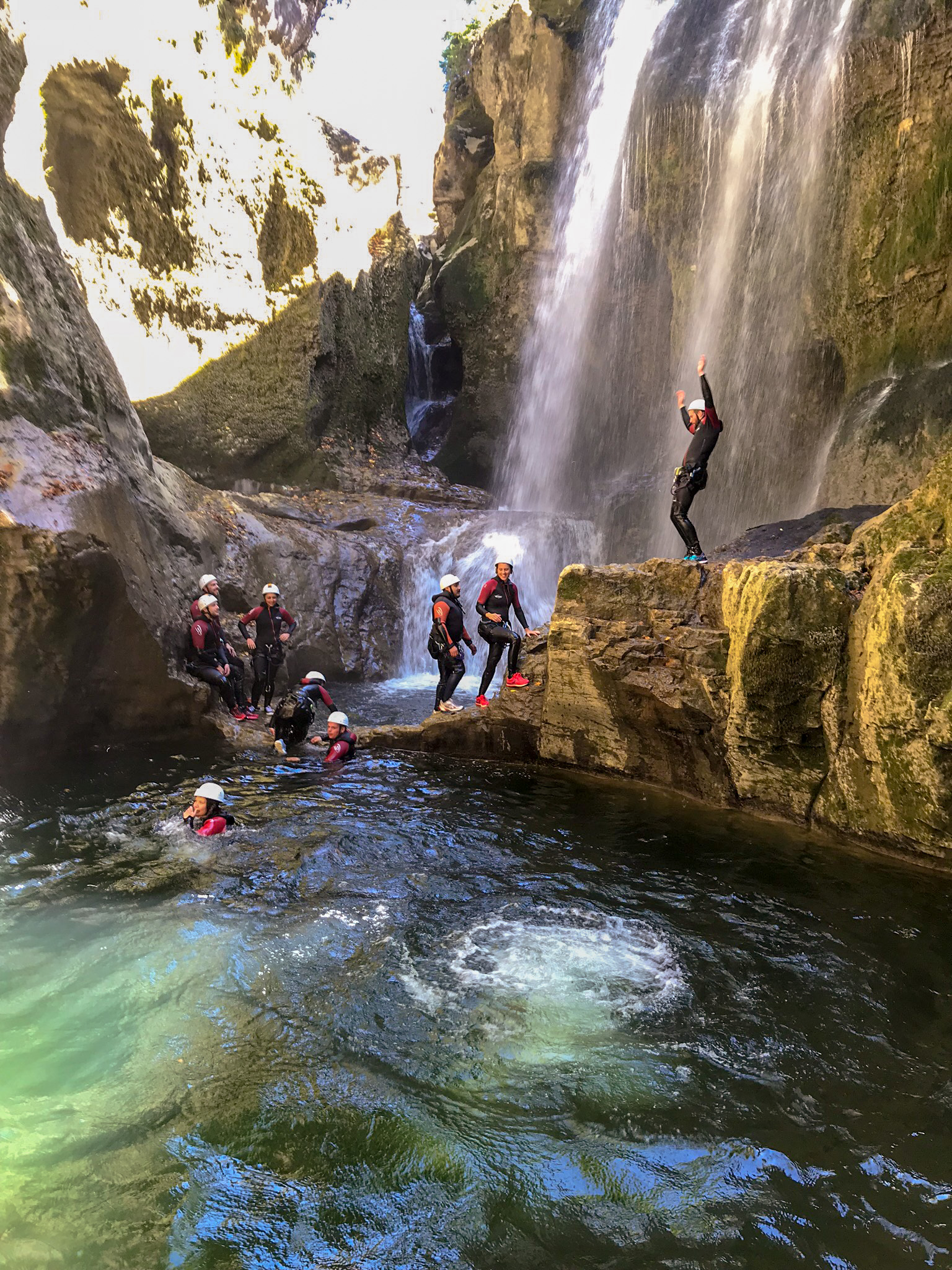 CANYON DES GORGES DE LA LANGOUETTE